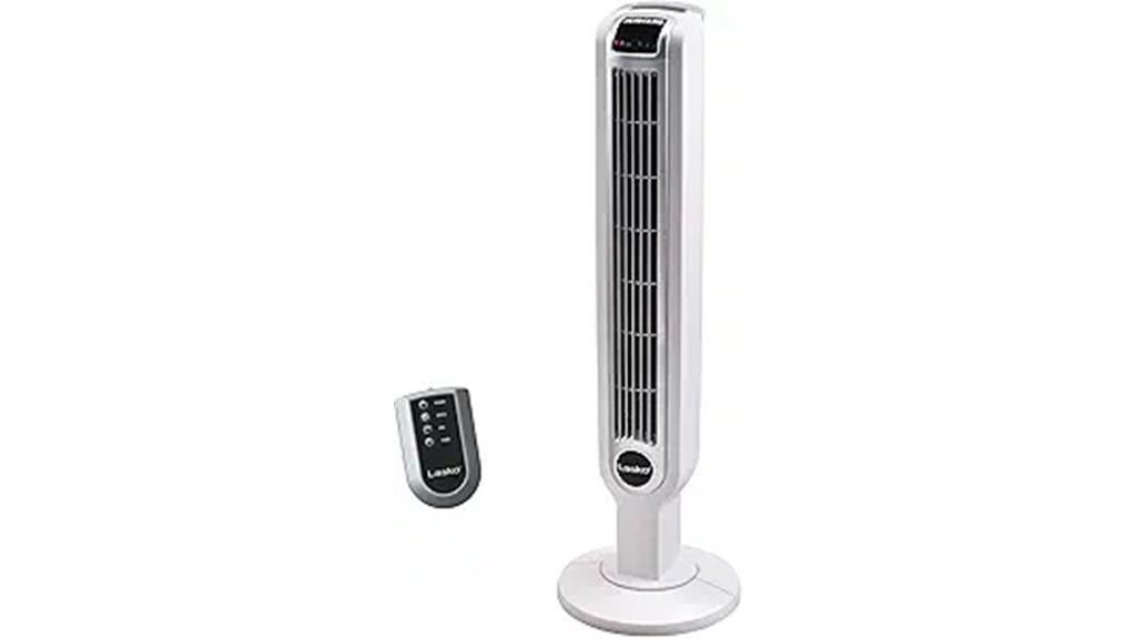oscillating tower fan