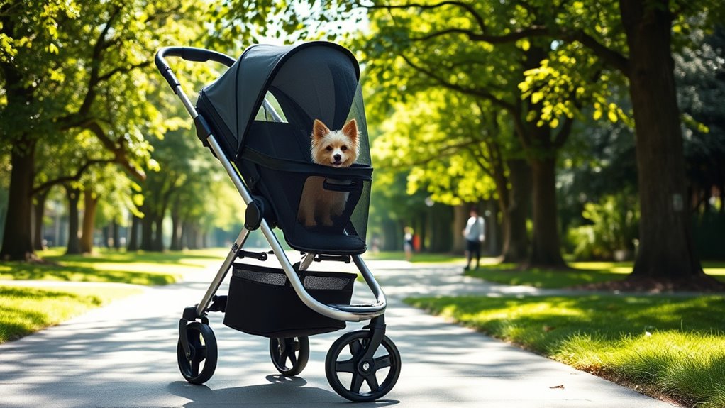 pet stroller selection criteria