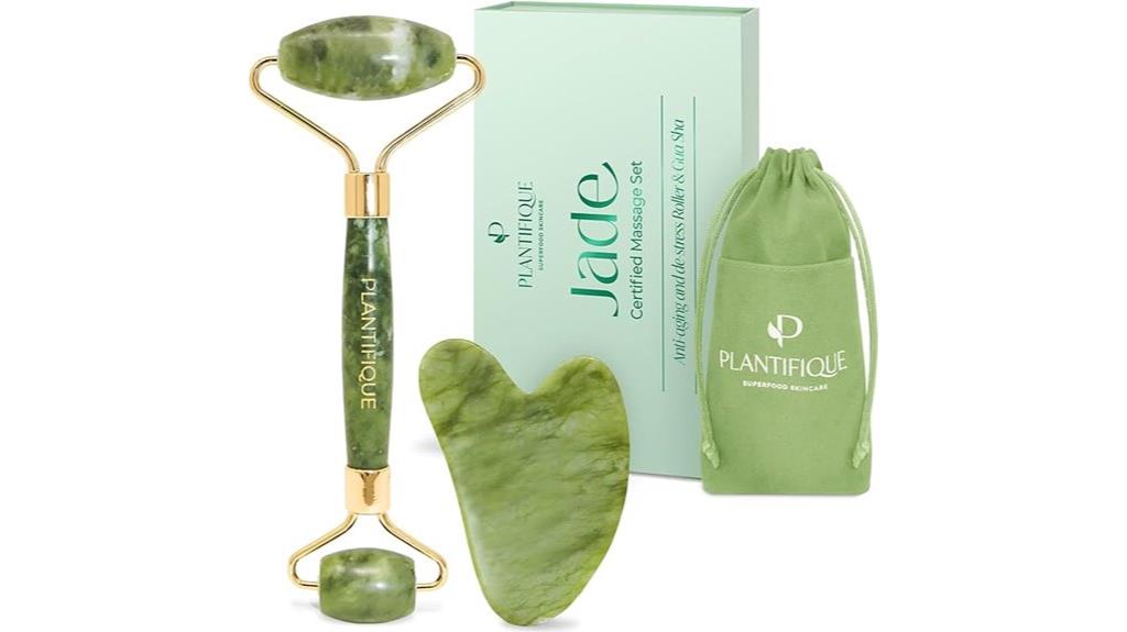 plant based jade skincare set