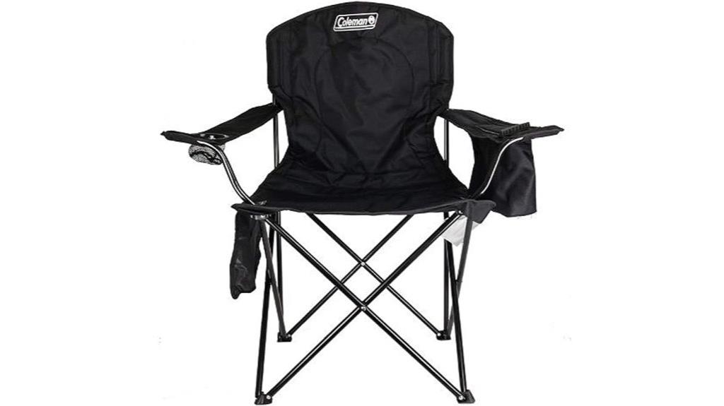 portable cooler camping chair