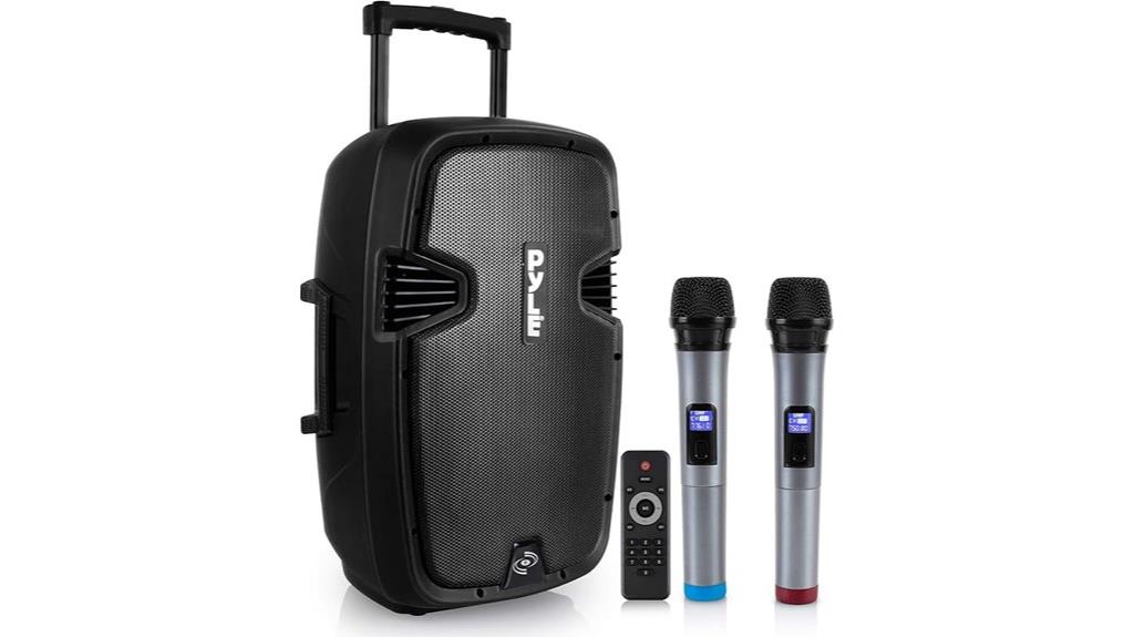 portable karaoke pa system