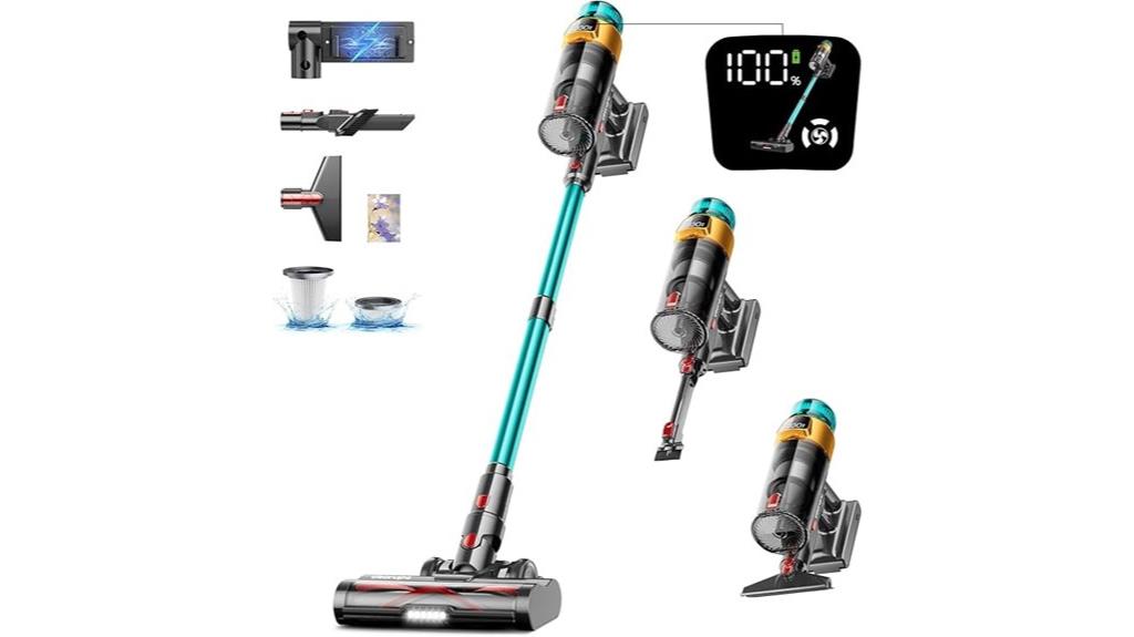 powerful cordless vacuum cleaner