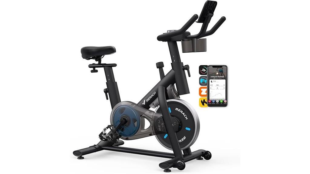 quiet indoor cycling bike