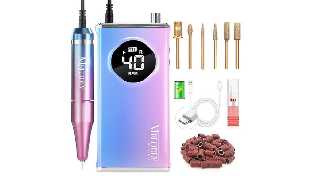 rechargeable electric nail kit