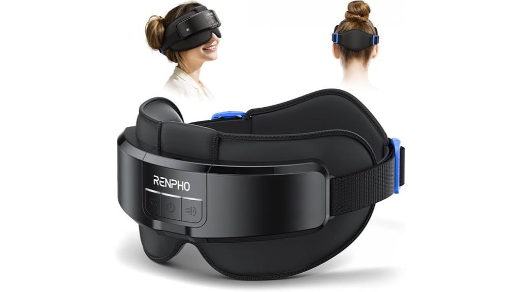 relaxing head eye massager