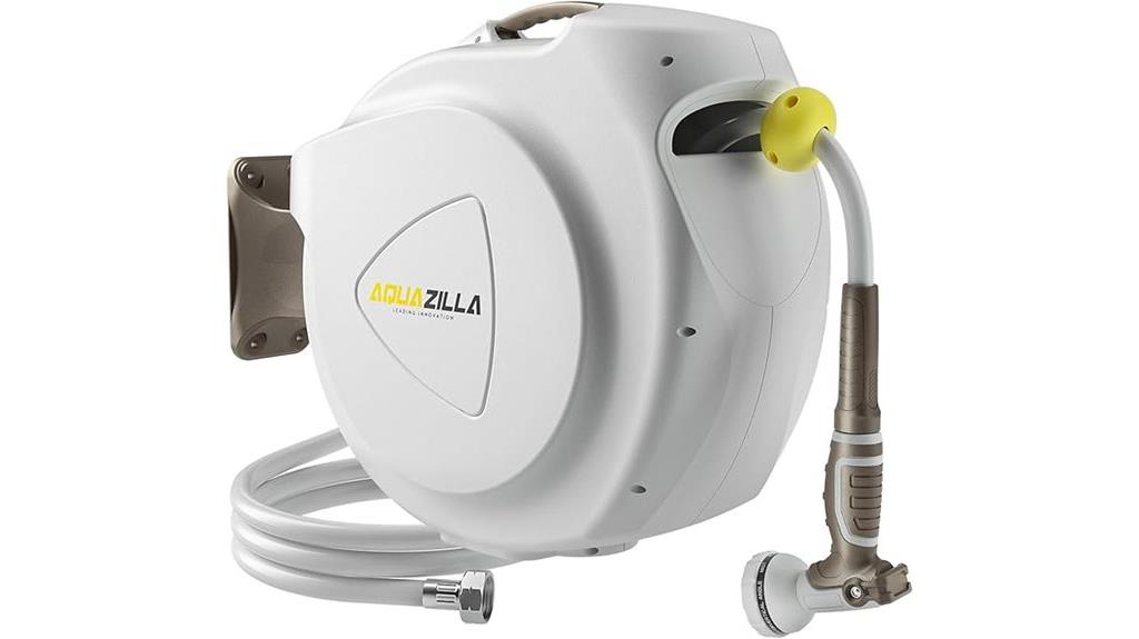 retractable hose reel