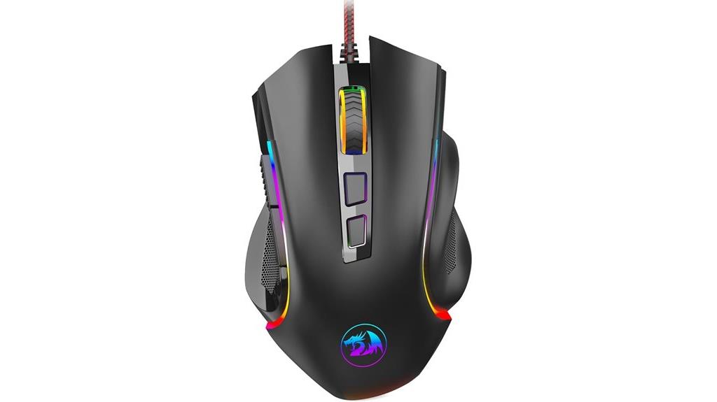 rgb adjustable gaming mouse
