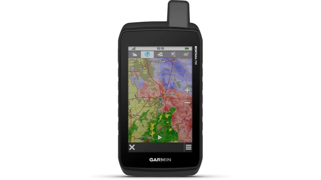 rugged handheld gps device