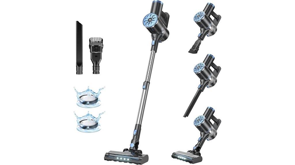 self standing cordless vacuum