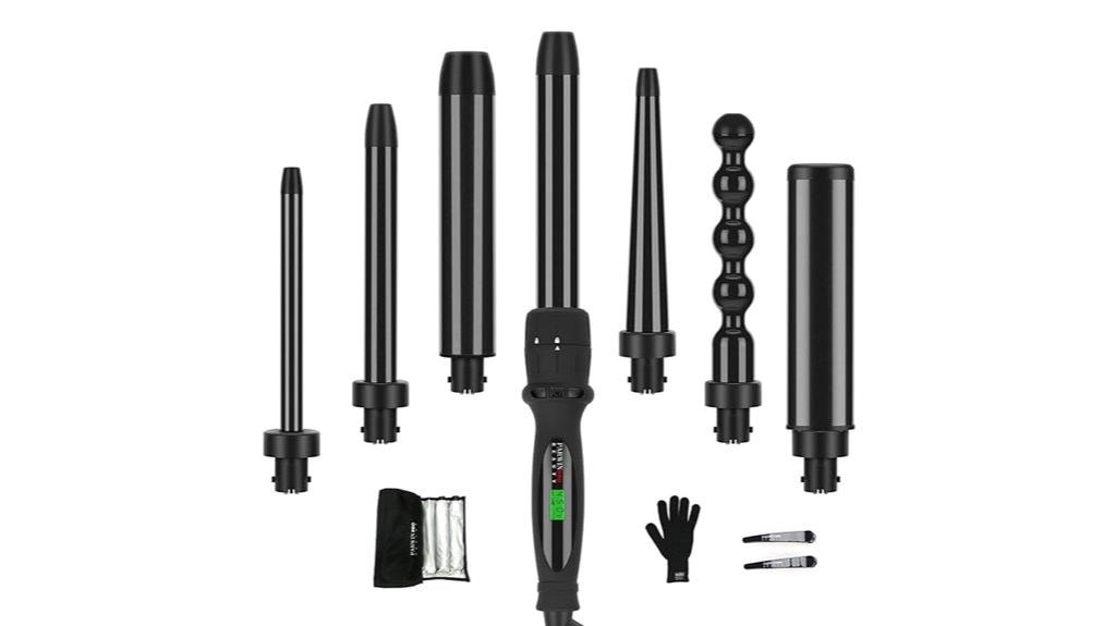 seven in one curling wand