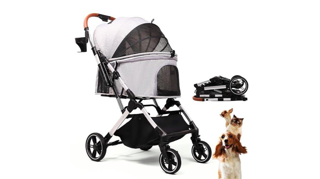 small and medium pet stroller
