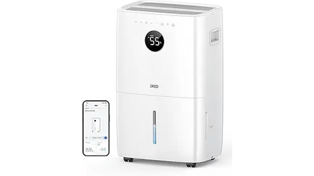 smart large room dehumidifier