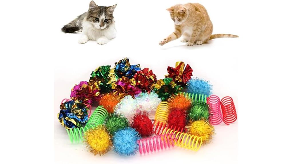 thirty interactive cat toys