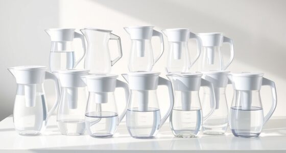 top water filter pitchers