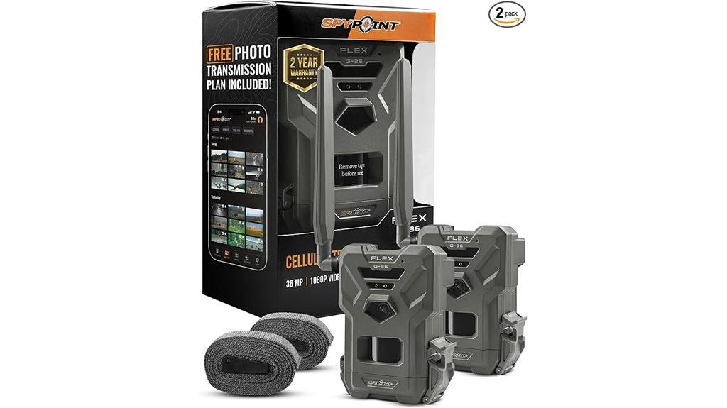 twin pack cellular trail cameras