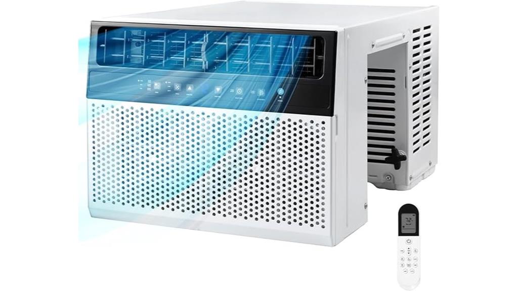 u shaped 12000btu window ac