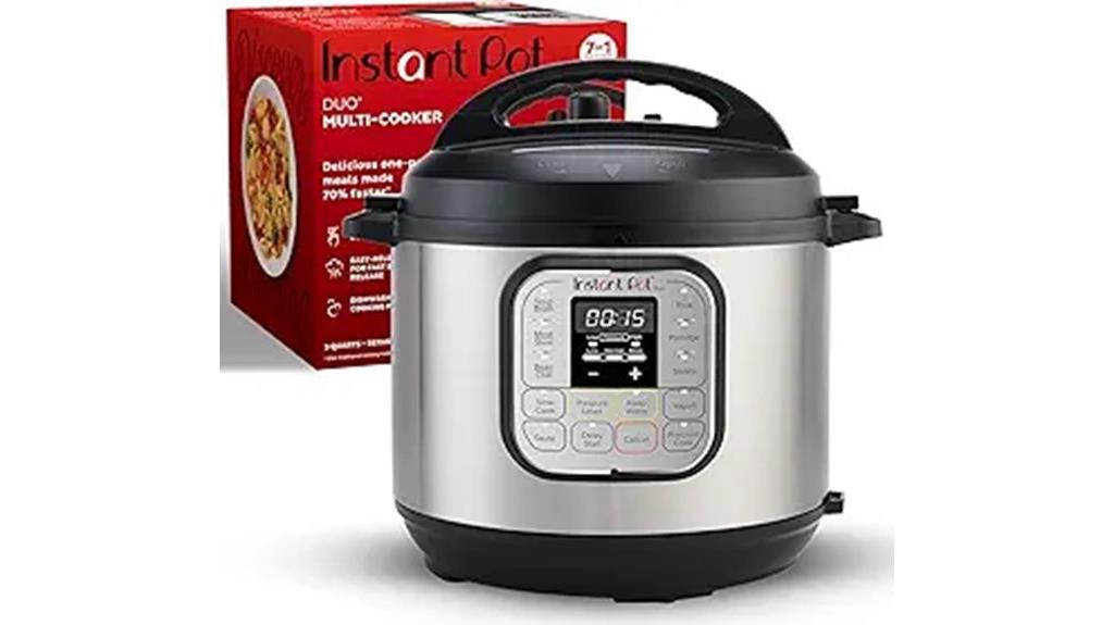 versatile compact pressure cooker