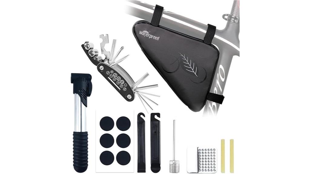 waterproof bicycle triangle pouch