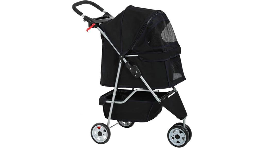 waterproof foldable pet stroller