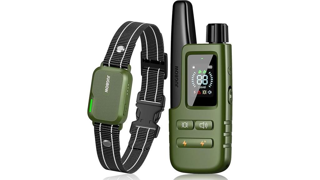 waterproof rechargeable training collar