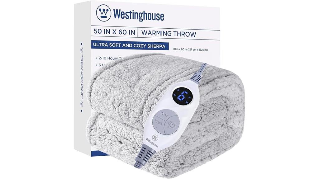 westinghouse sherpa heated throw
