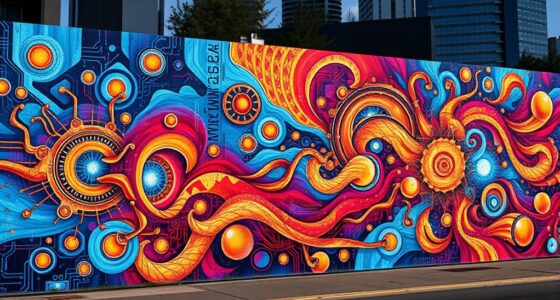 ai collaborates on murals