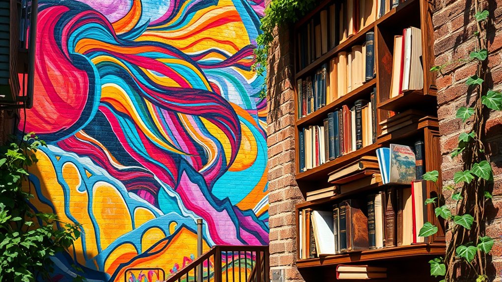 art and literature interplay