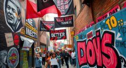 art influences political activism