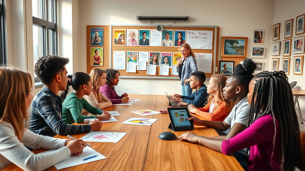 arts career guidance strategies