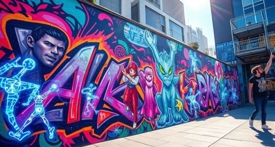 augmented reality public murals