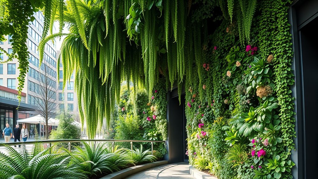 biophilic living wall design
