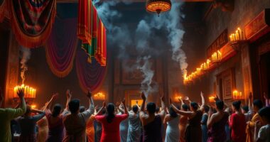 cultural rituals in art