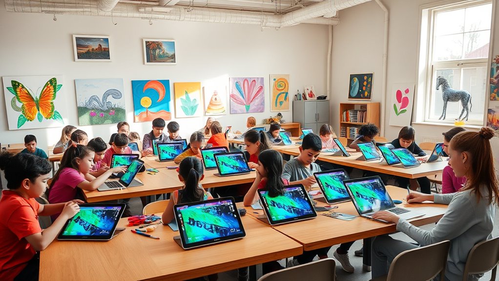 digital art enhances literacy