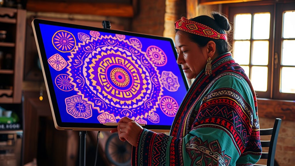 digital art preserves indigenous heritage