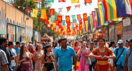 diverse art festival celebrations