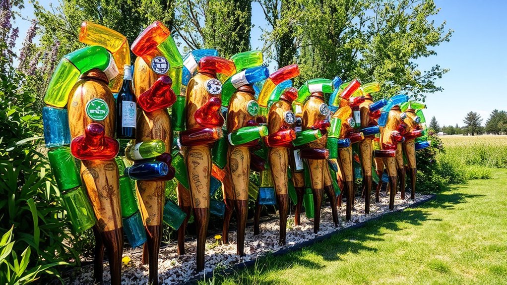 eco friendly art through upcycling