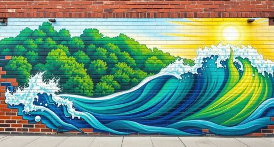 eco friendly murals branding