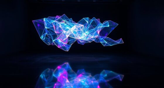 illusory digital art displays