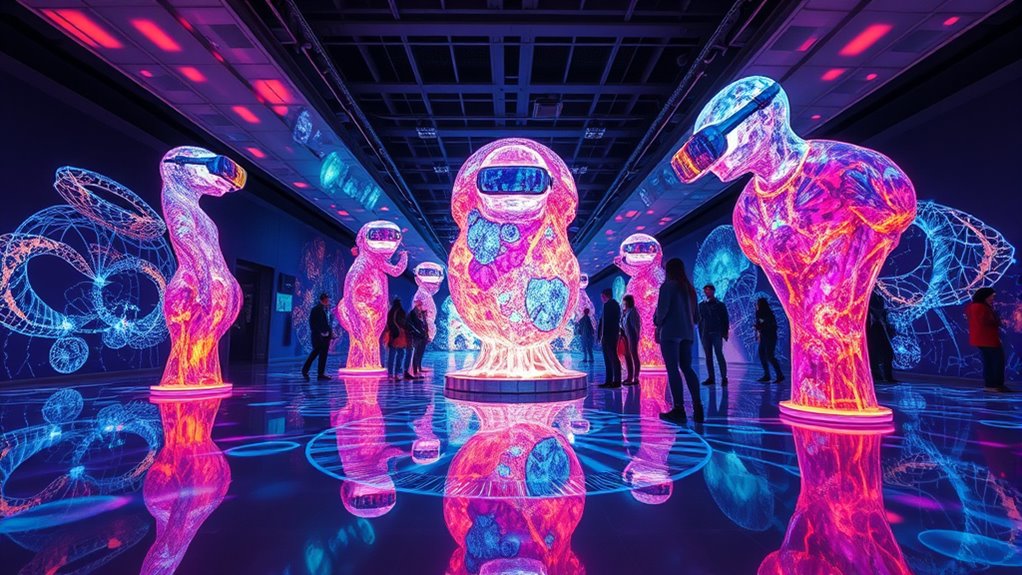 immersive virtual art exhibitions