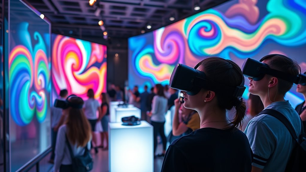 immersive vr and ar exhibitions
