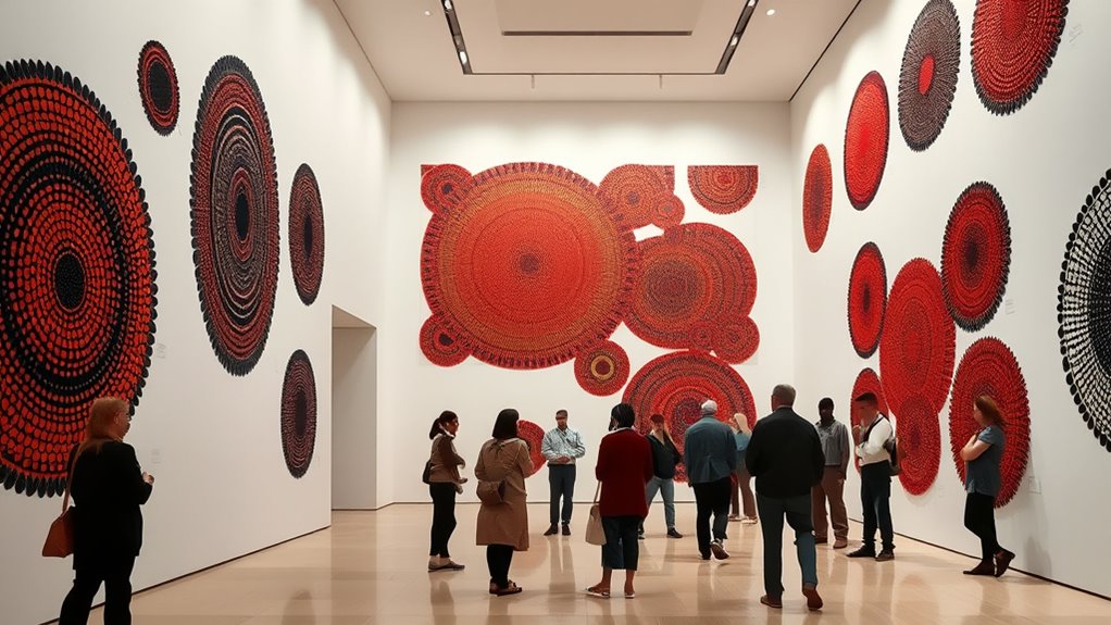 indigenous art in modern exhibition