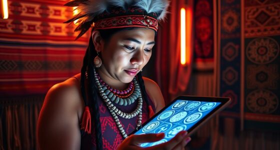 indigenous artists integrate technology