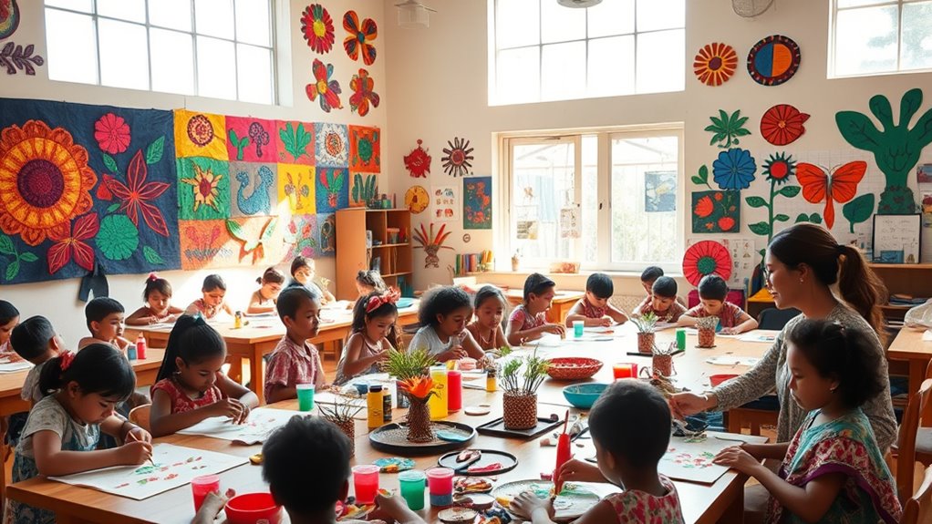 integrate culture into art