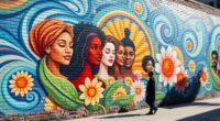murals promoting mental wellness