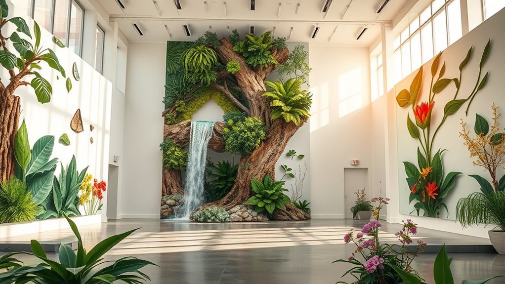 nature inspired wellness decor