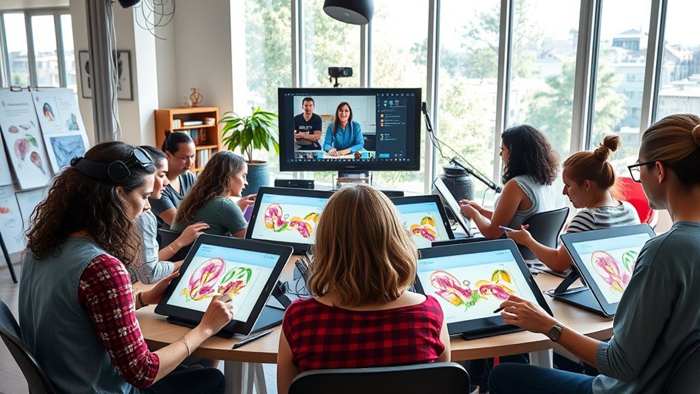 online digital art collaboration