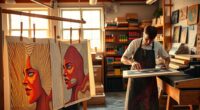 printmaking spreads artistic ideas