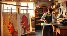 printmaking spreads artistic ideas