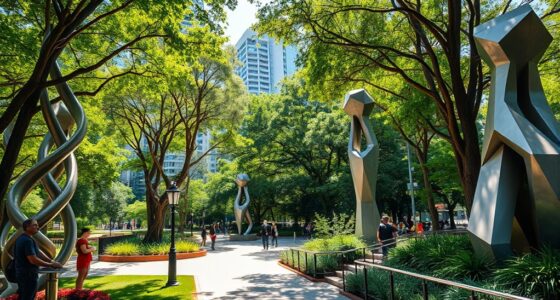 sculptural art in parks