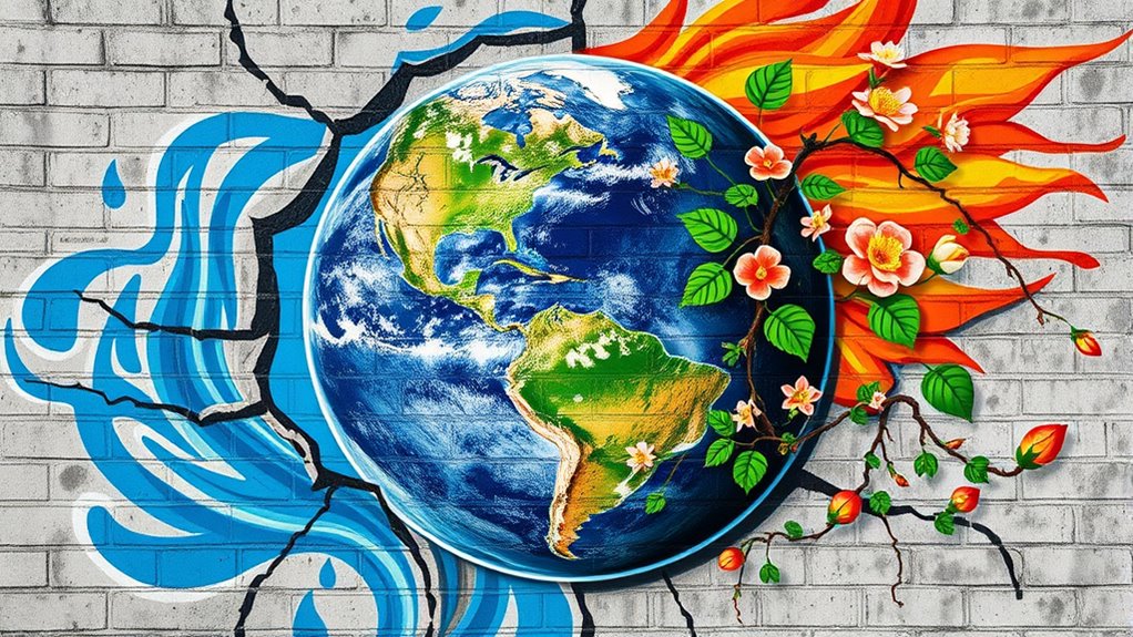 street art raises environmental awareness